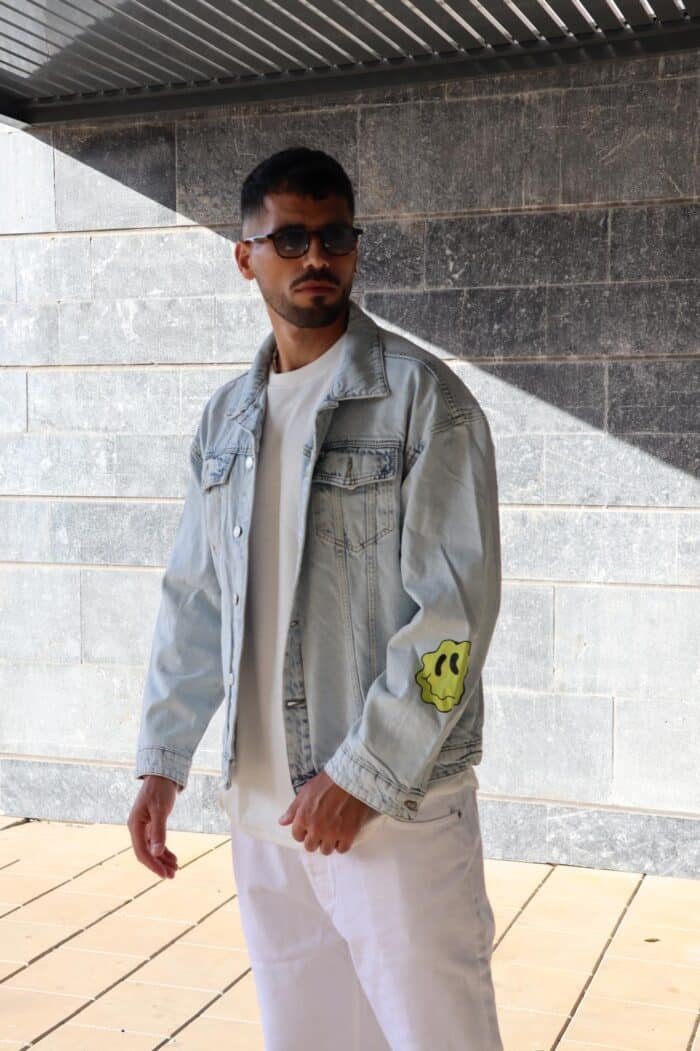 ⁦ג׳קט ג׳ינס smile⁩ – תמונה ⁦4⁩