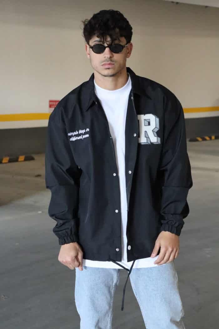 ⁦ג׳קט RERO שחור⁩ – תמונה ⁦4⁩