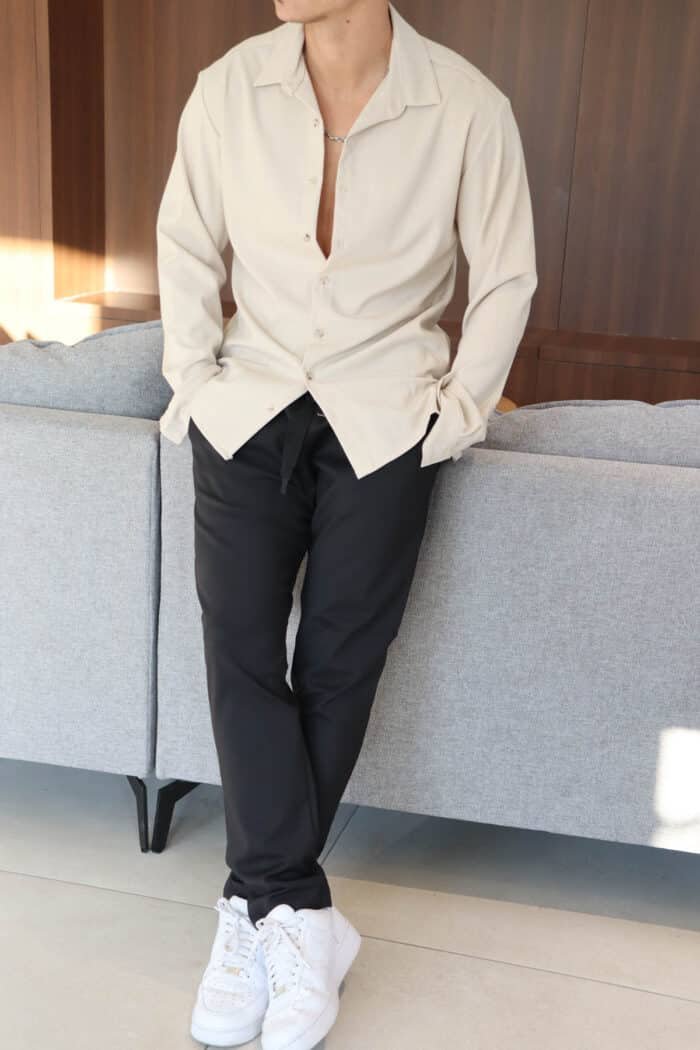 ⁦מכנס פראדה אלגנט שחור⁩ – תמונה ⁦3⁩