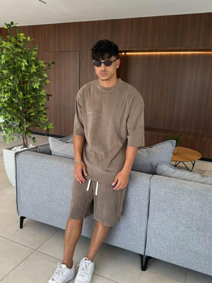 ⁦חליפת LOPEZ חומה⁩ – תמונה ⁦2⁩