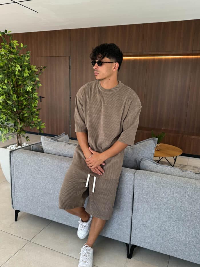 ⁦חליפת LOPEZ חומה⁩ – תמונה ⁦3⁩