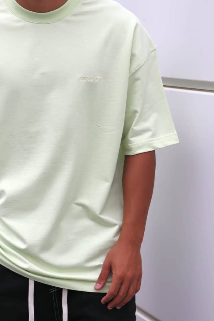 ⁦טישרט אוברסייז ST ירוק בהיר⁩ – תמונה ⁦6⁩