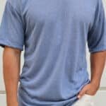 חולצת פשתן סלאב כחול בהיר