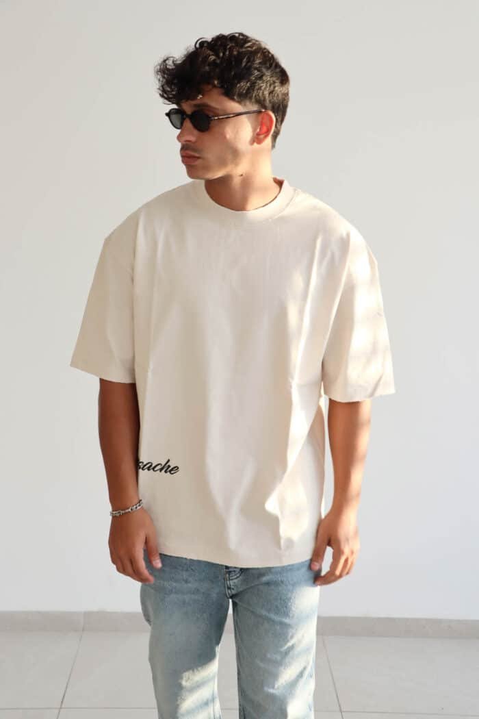 ⁦טישרט Doche שמנת⁩ – תמונה ⁦3⁩