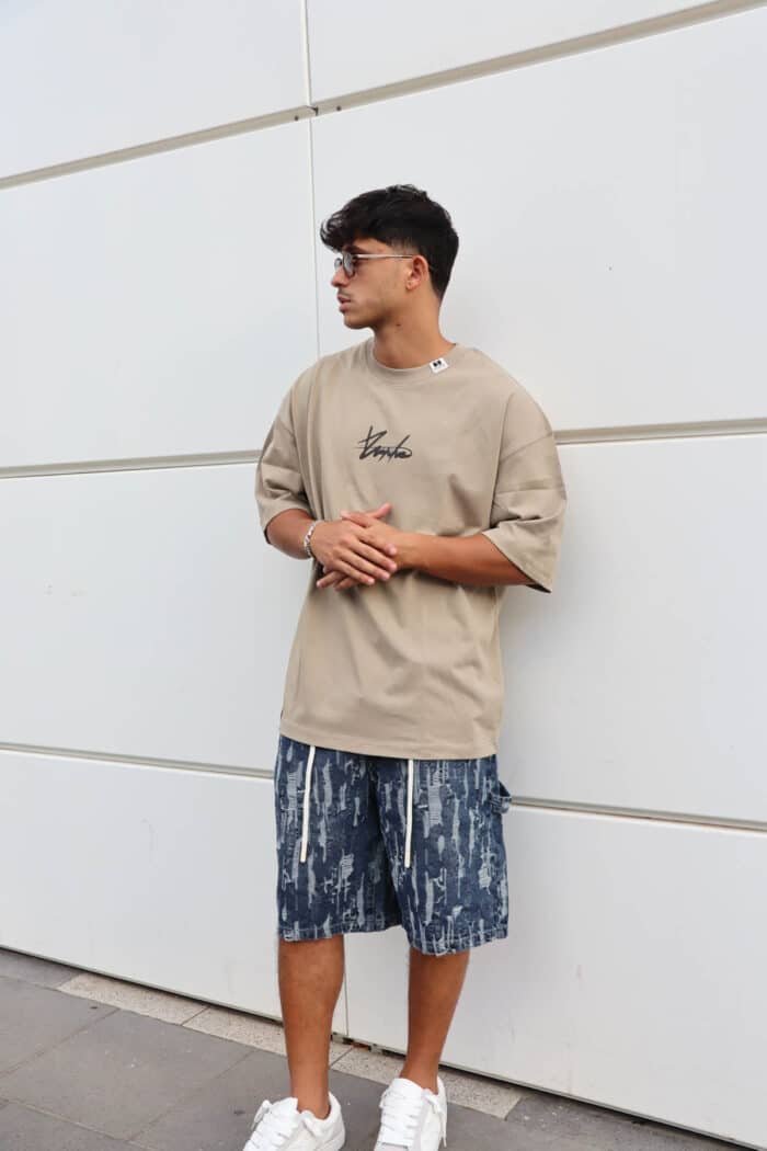 ⁦טישרט Numbers בז׳⁩ – תמונה ⁦2⁩