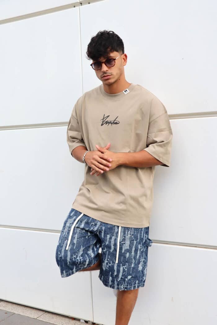 ⁦טישרט Numbers בז׳⁩ – תמונה ⁦3⁩