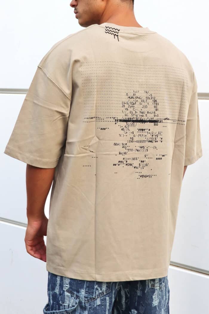 ⁦טישרט Numbers בז׳⁩ – תמונה ⁦5⁩