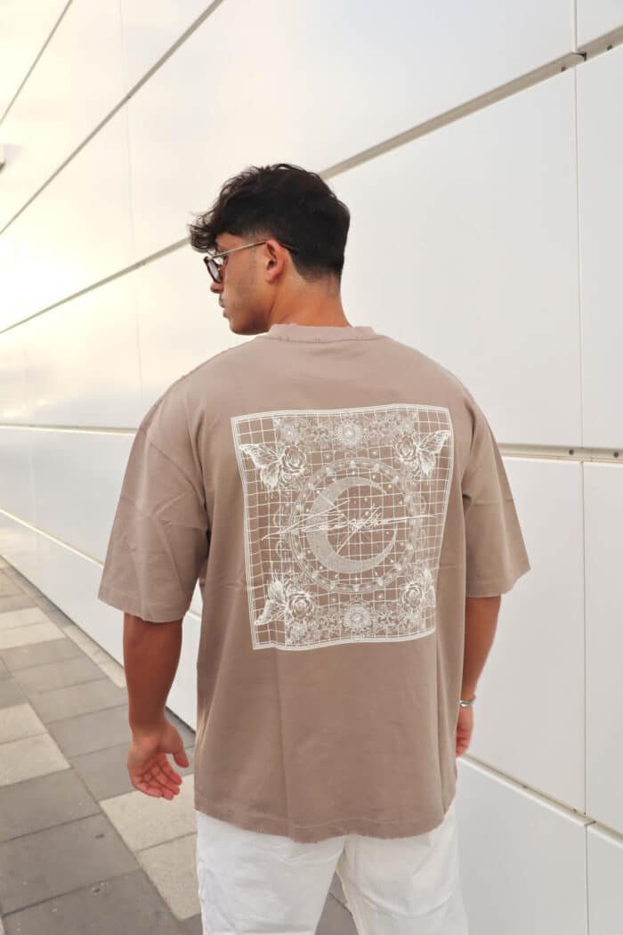 ⁦טישרט Butterfly חומה⁩ – תמונה ⁦2⁩