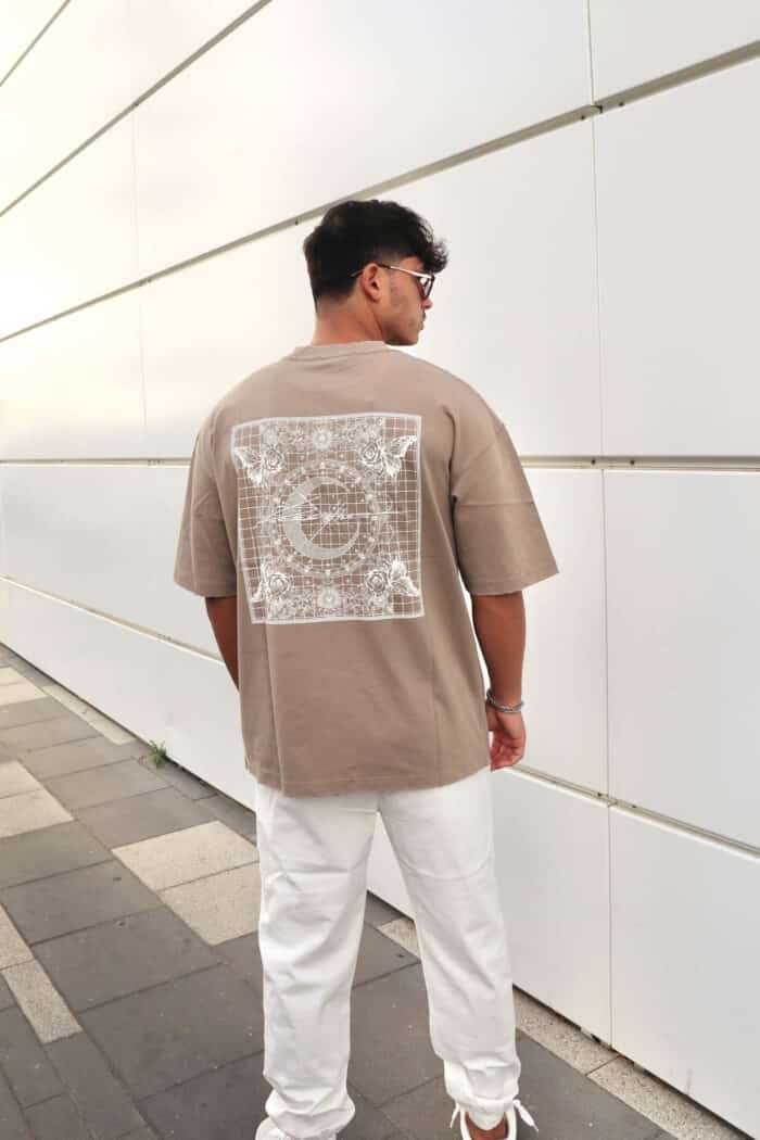 ⁦טישרט Butterfly חומה⁩ – תמונה ⁦3⁩