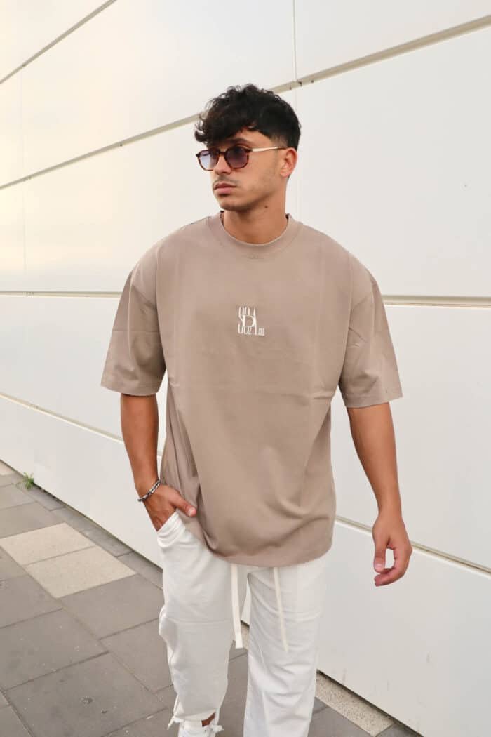 ⁦טישרט Butterfly חומה⁩ – תמונה ⁦4⁩