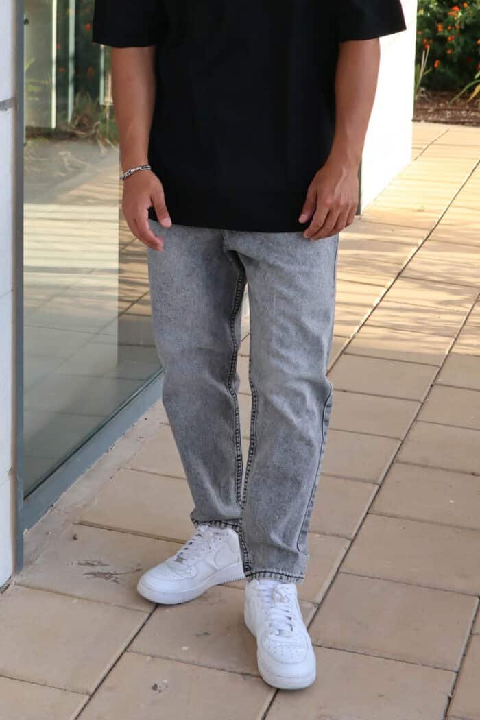 ⁦ג׳ינס Boyfreind אפור⁩ – תמונה ⁦2⁩