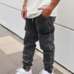 ג׳ינס Breezy אפור כהה