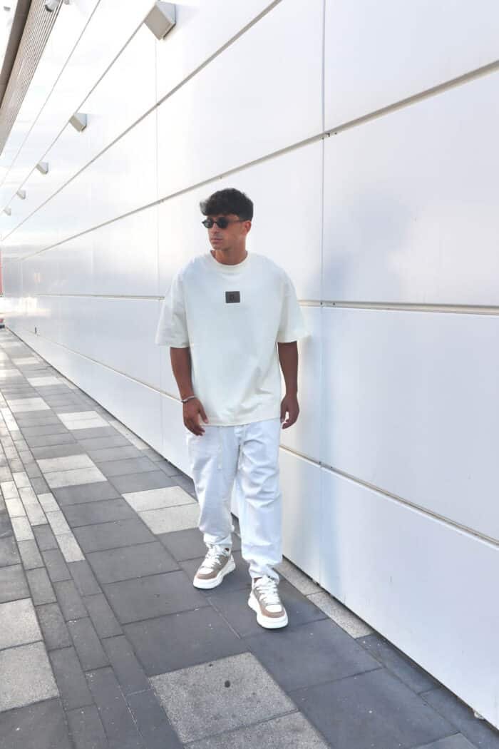 ⁦נעלי CAYO לבן בז׳⁩ – תמונה ⁦2⁩