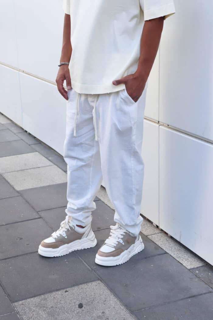 ⁦נעלי CAYO לבן בז׳⁩ – תמונה ⁦3⁩