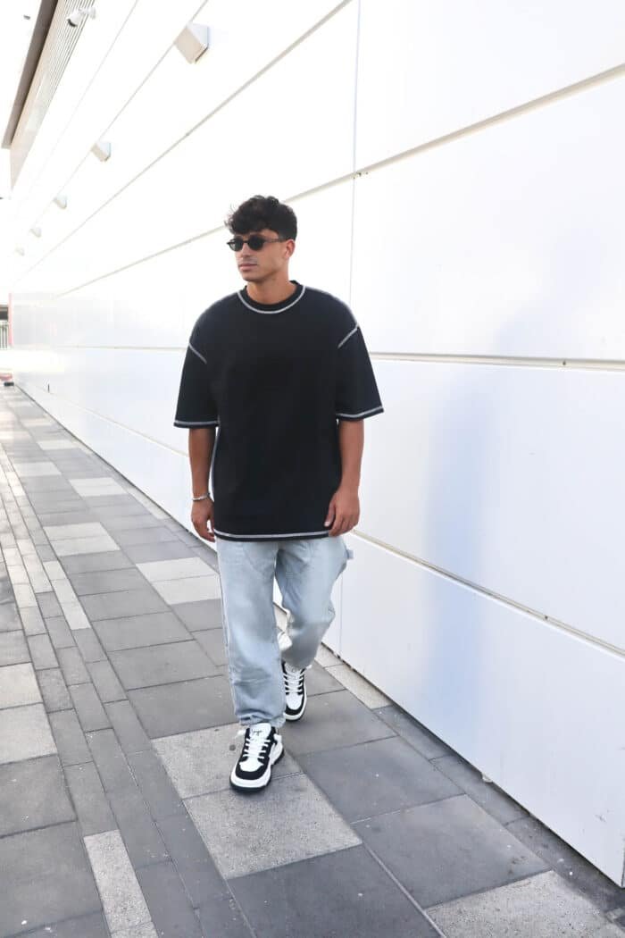 ⁦נעלי CAYO שחור זמש⁩ – תמונה ⁦2⁩