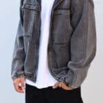 ג׳קט ג׳ינס LC אפור