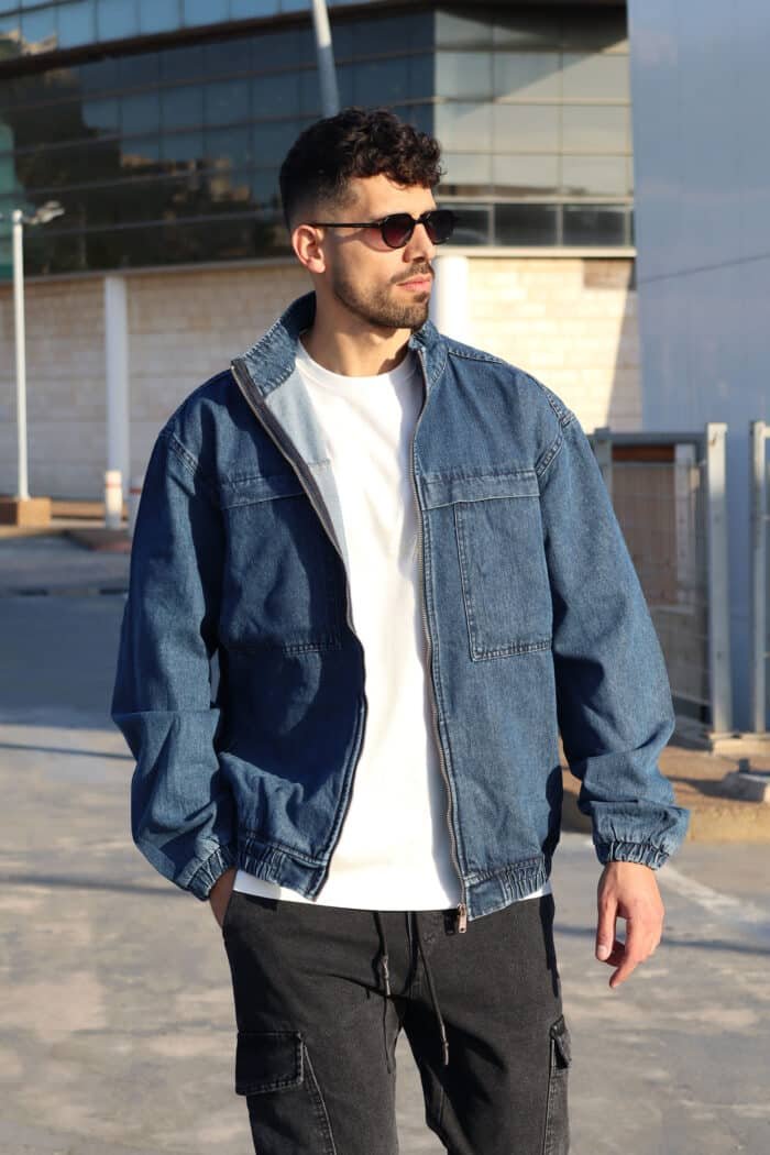 ⁦ג׳קט ג׳ינס LC כהה⁩ – תמונה ⁦3⁩