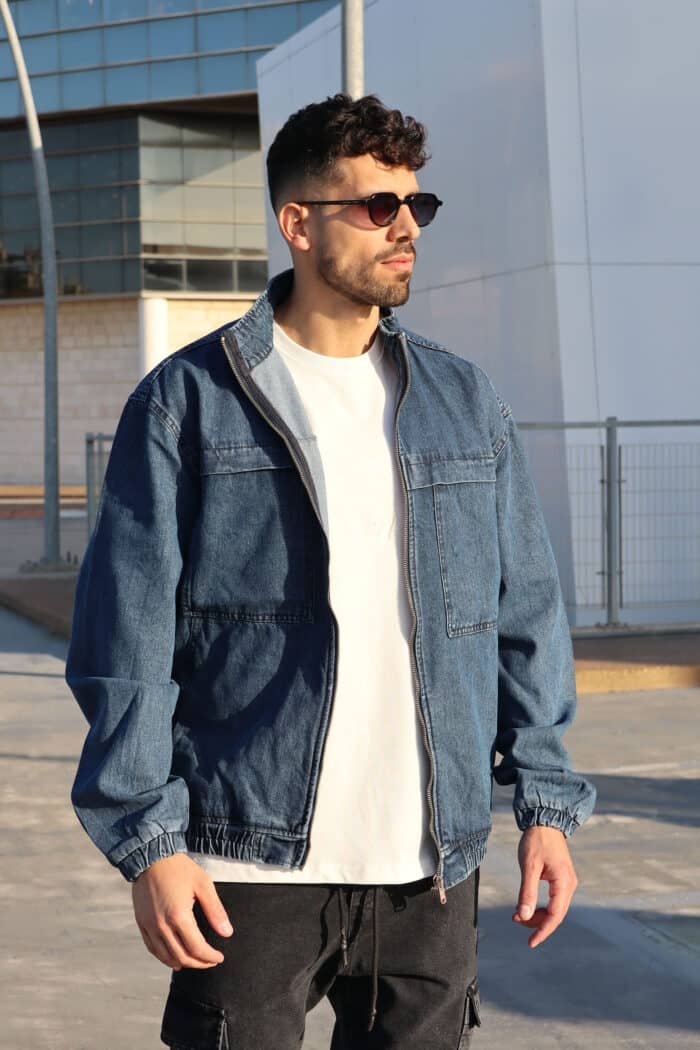 ⁦ג׳קט ג׳ינס LC כהה⁩ – תמונה ⁦4⁩