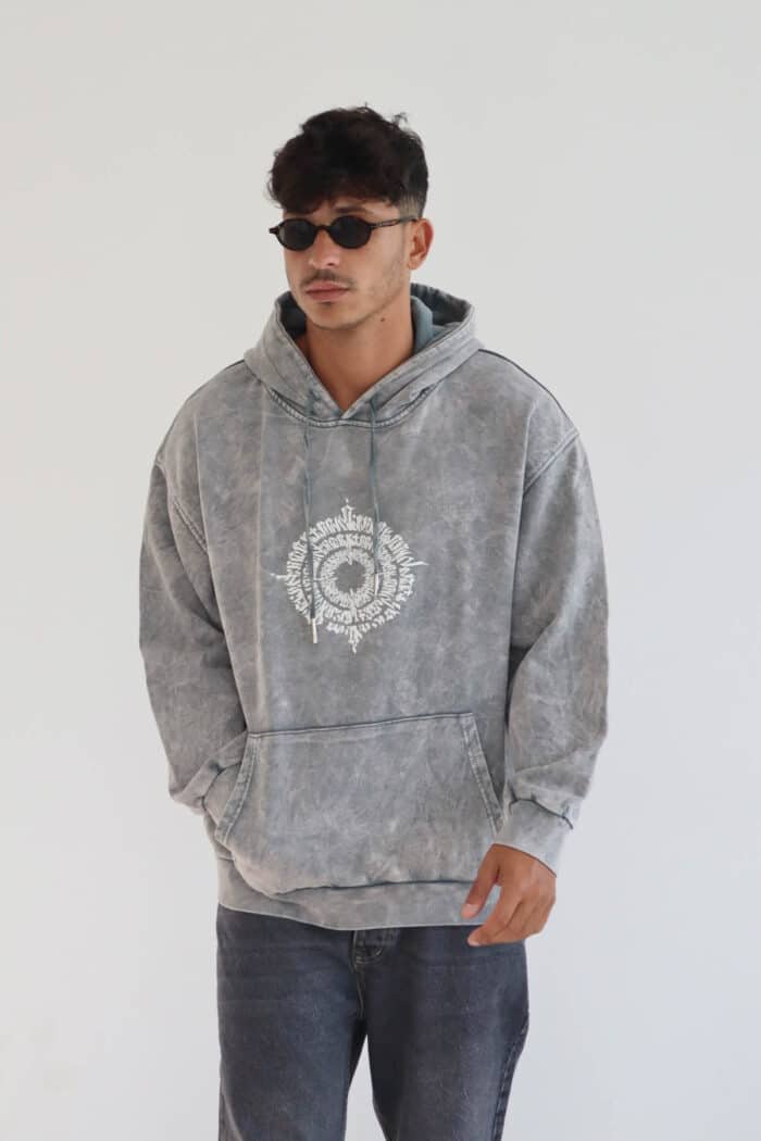 ⁦קפוצ׳ון Ciry אפור בהיר⁩ – תמונה ⁦2⁩