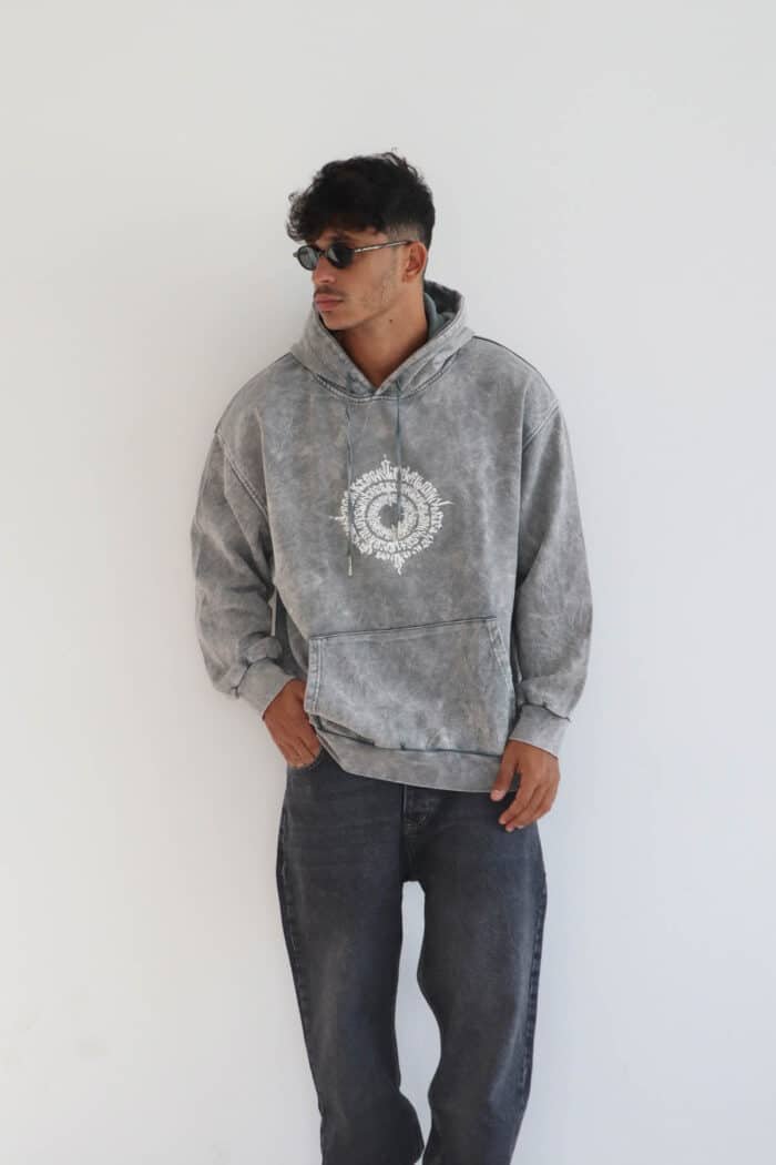 ⁦קפוצ׳ון Ciry אפור בהיר⁩ – תמונה ⁦3⁩