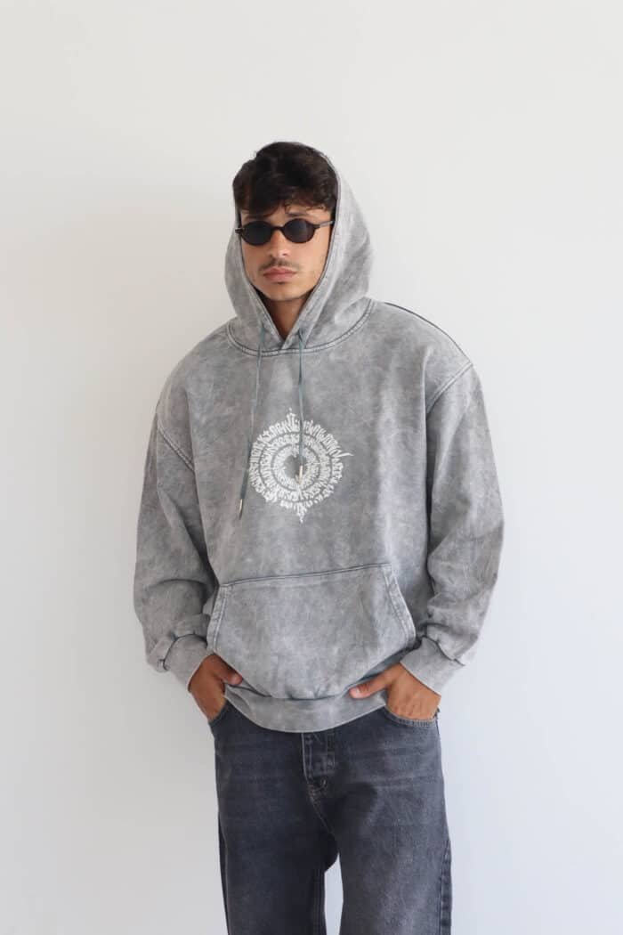 ⁦קפוצ׳ון Ciry אפור בהיר⁩ – תמונה ⁦6⁩