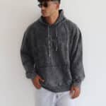 קפוצ׳ון 80 אפור כהה