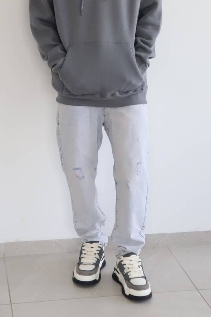 ⁦ג׳ינס re׳we בהיר⁩ – תמונה ⁦4⁩