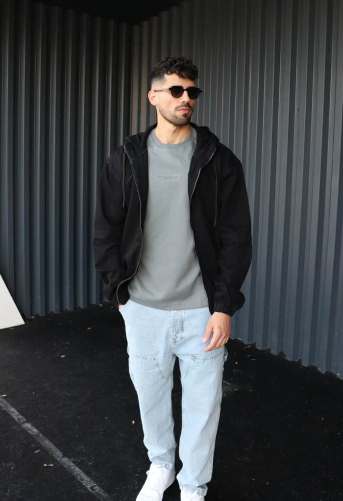 ⁦ג׳קט ג׳ינס TOM שחור⁩ – תמונה ⁦2⁩