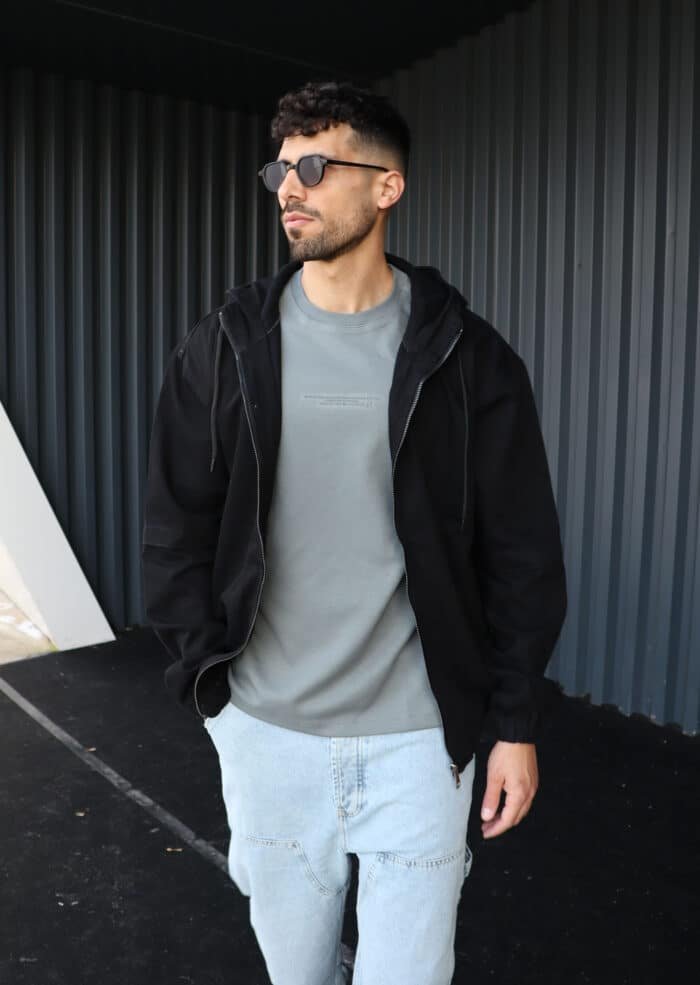 ⁦ג׳קט ג׳ינס TOM שחור⁩ – תמונה ⁦3⁩