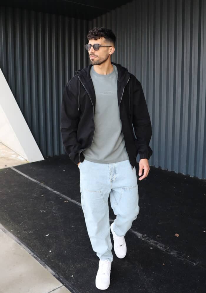 ⁦ג׳קט ג׳ינס TOM שחור⁩ – תמונה ⁦4⁩