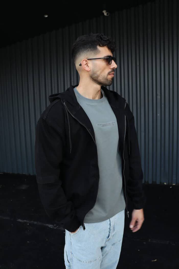 ⁦ג׳קט ג׳ינס TOM שחור⁩ – תמונה ⁦5⁩