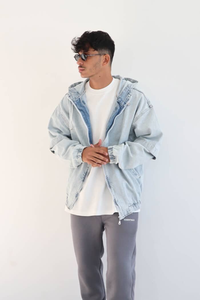 ⁦ג׳קט ג׳ינס TOM בהיר⁩ – תמונה ⁦4⁩