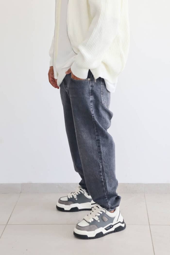 ⁦ג׳ינס re׳we אפור⁩ – תמונה ⁦2⁩