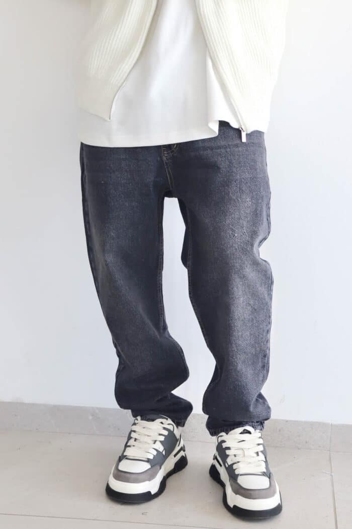 ⁦ג׳ינס re׳we אפור⁩ – תמונה ⁦5⁩