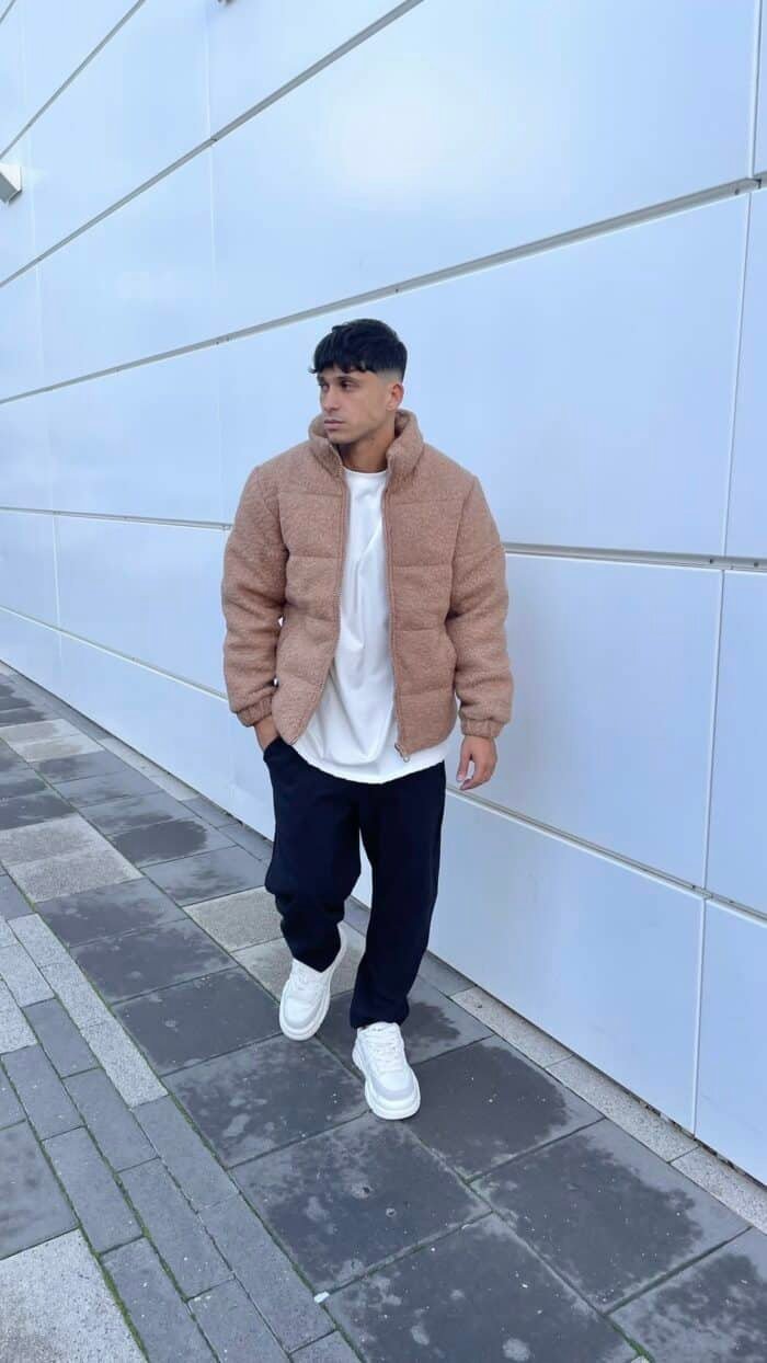 ⁦מעיל בוקלה מוקה⁩ – תמונה ⁦2⁩