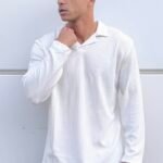 חולצת פולו לבנה