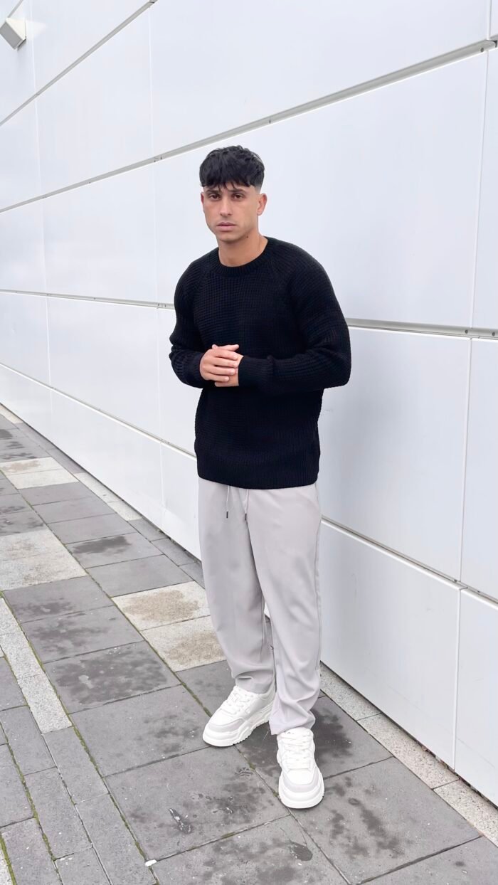 ⁦סריג Slim שחור⁩ – תמונה ⁦4⁩