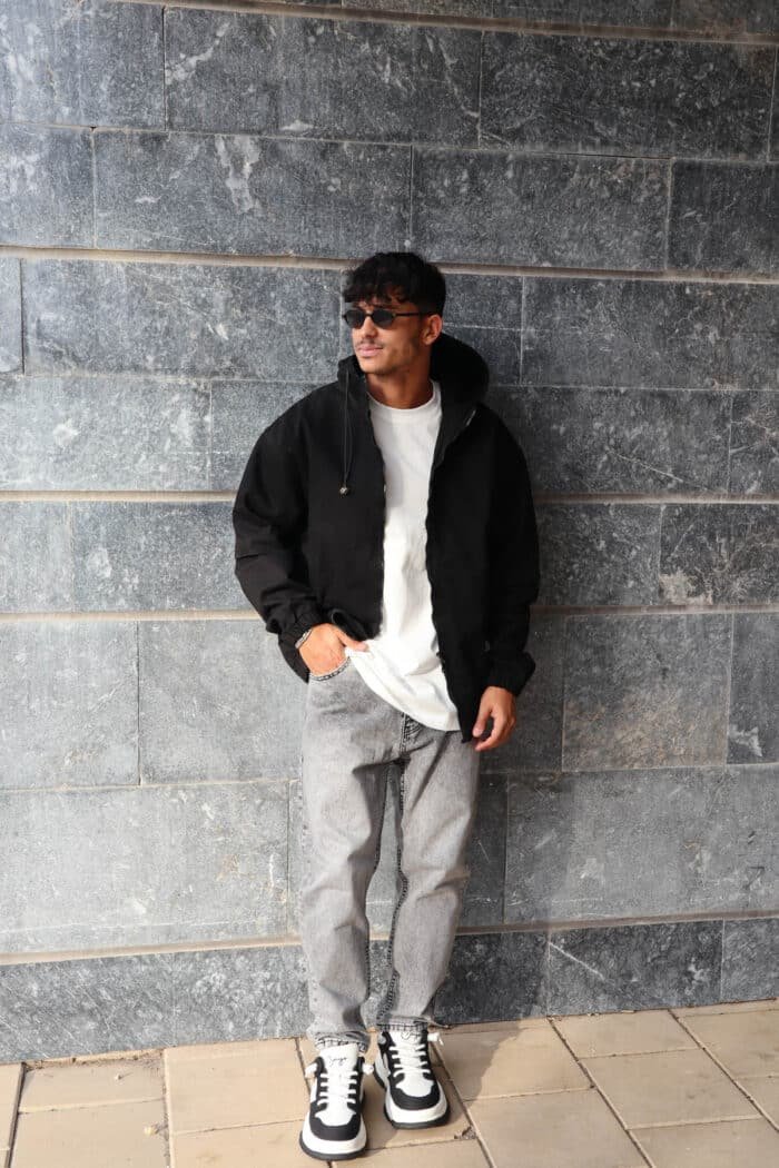 ⁦ג׳קט ג׳ינס TOM שחור⁩ – תמונה ⁦2⁩