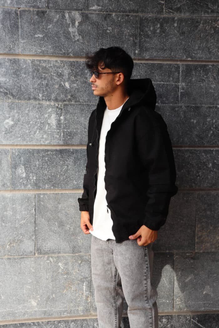 ⁦ג׳קט ג׳ינס TOM שחור⁩ – תמונה ⁦4⁩