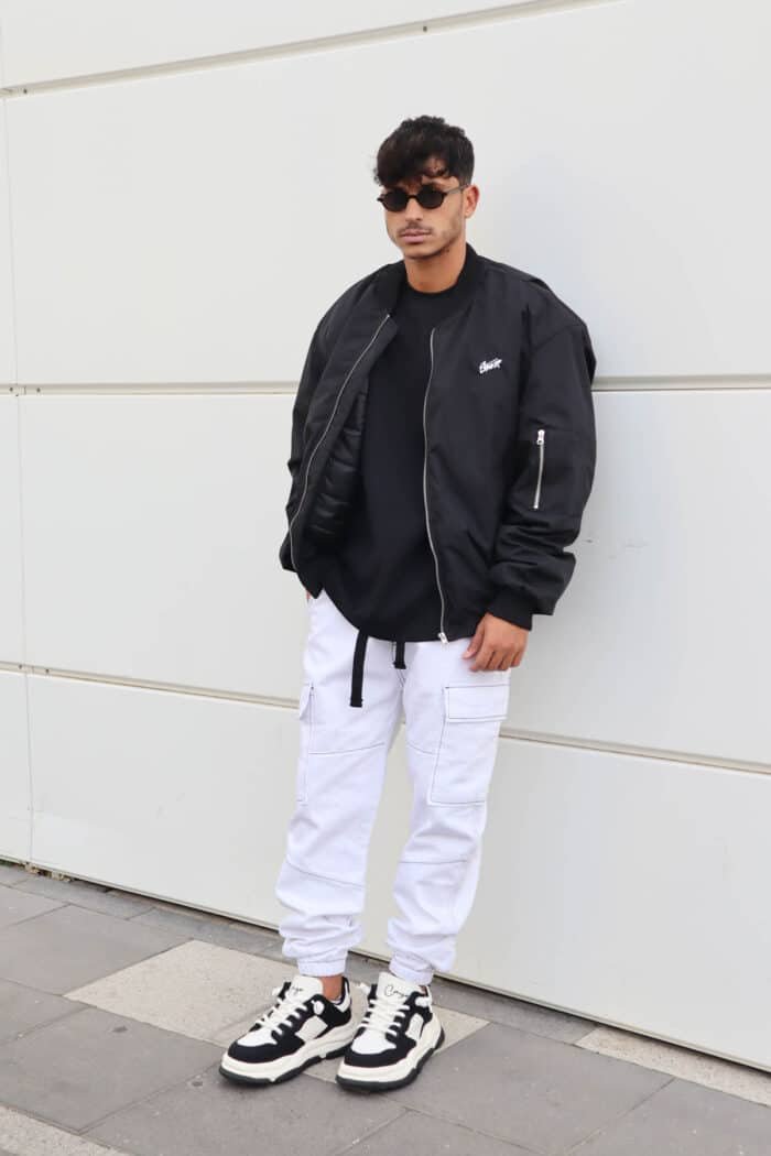 ⁦גקט בומבר stnd שחור⁩ – תמונה ⁦4⁩