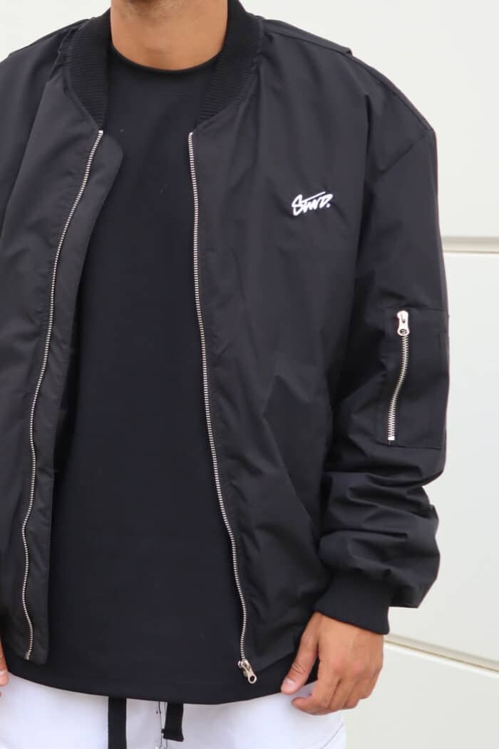 ⁦גקט בומבר stnd שחור⁩ – תמונה ⁦6⁩