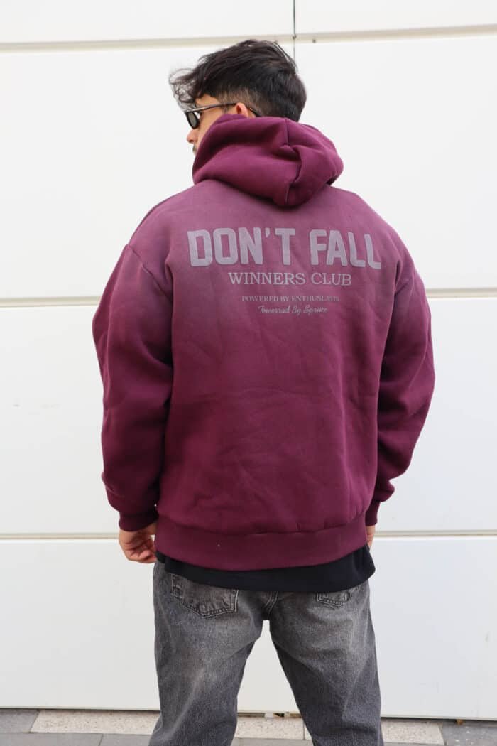 ⁦קפוצ׳ון FALL בורדו⁩ – תמונה ⁦1⁩