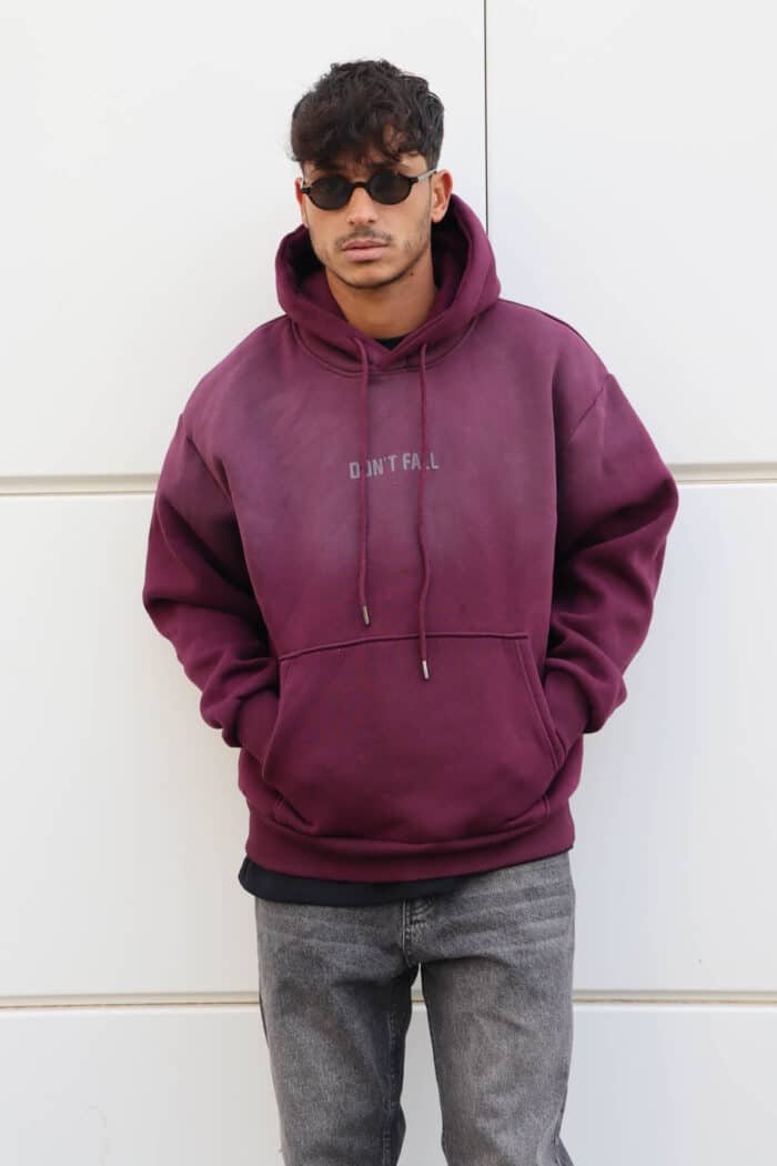 ⁦קפוצ׳ון FALL בורדו⁩ – תמונה ⁦6⁩