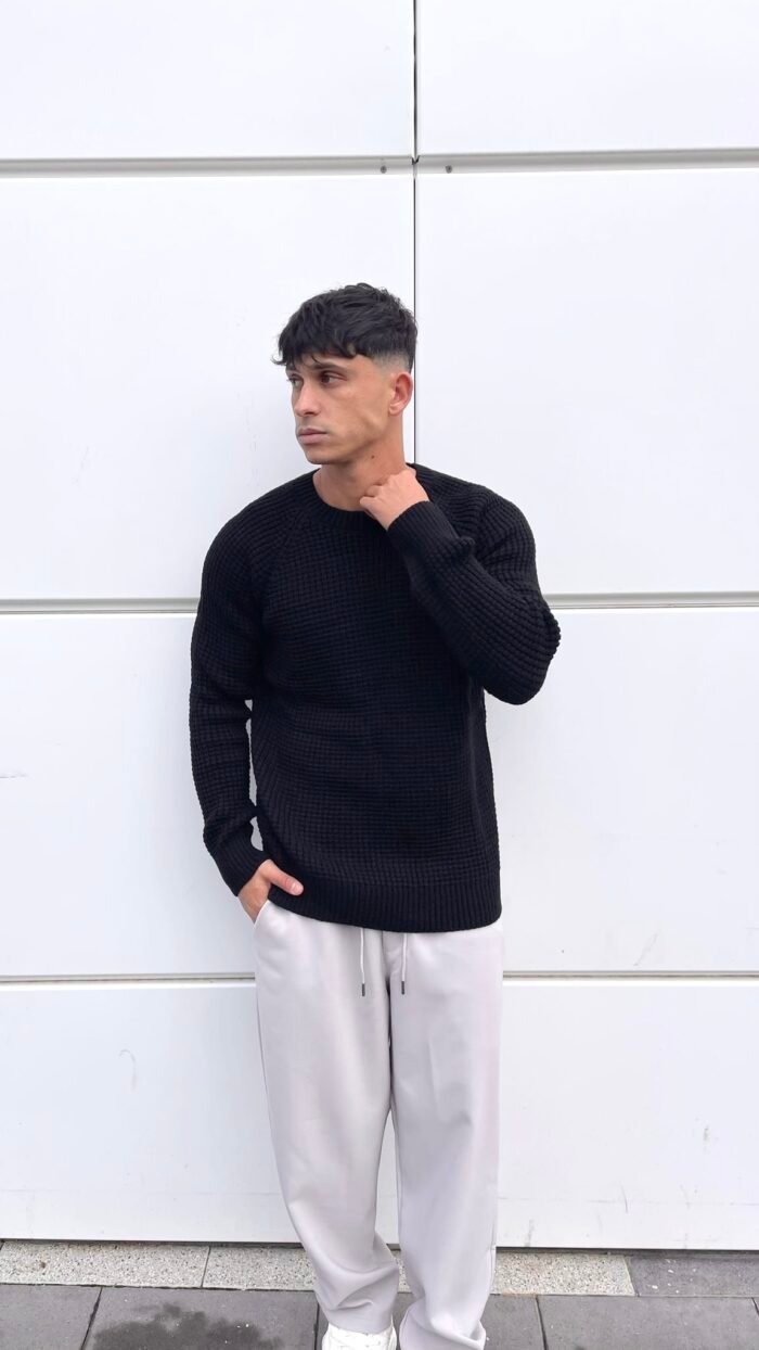 ⁦סריג Slim שחור⁩ – תמונה ⁦3⁩