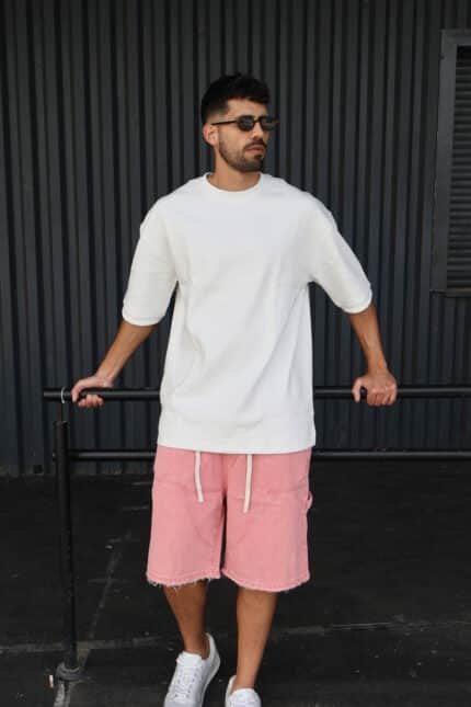 ג׳ינס קצר Pink