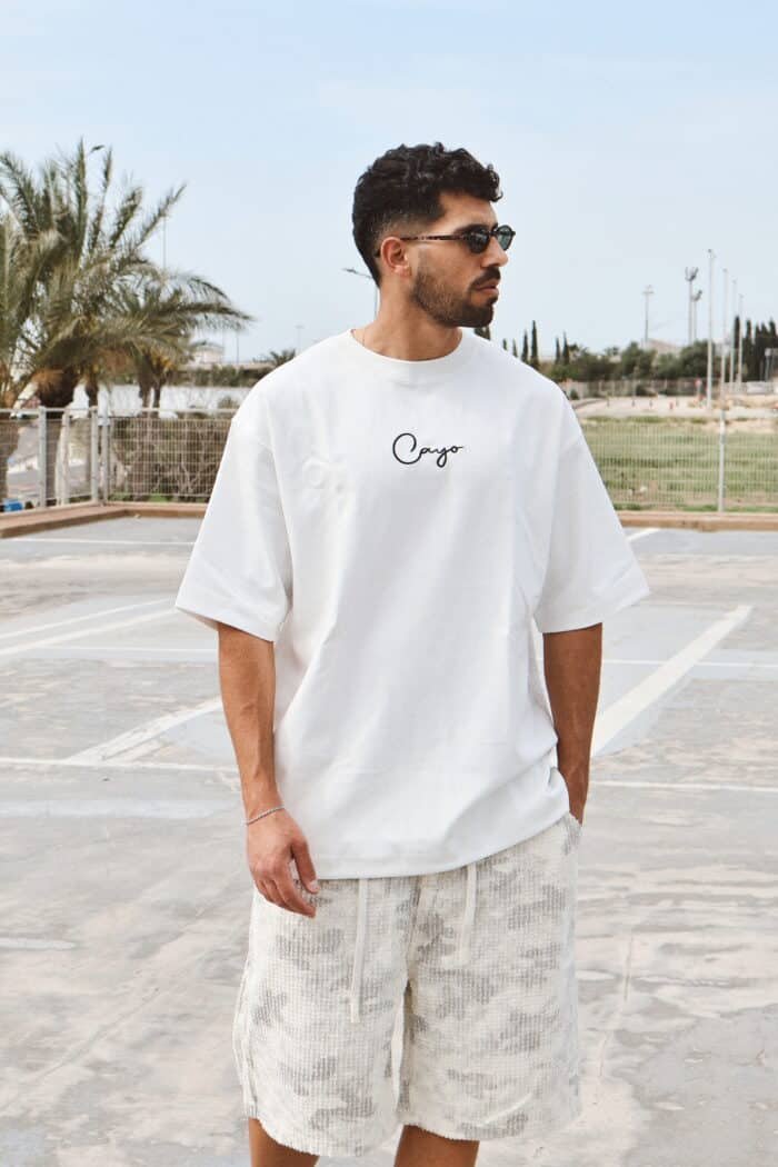 ⁦טישרט Cayo לבן⁩ – תמונה ⁦5⁩